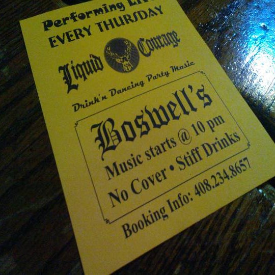 รูปภาพถ่ายที่ Boswell&#39;s &quot;The Proper Drinking Place!&quot; โดย Anthony L. เมื่อ 11/2/2012