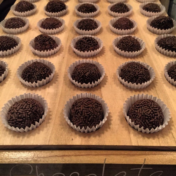 Best brigadeiros in the city. And - bonus point - a chocolate cake to die for.
