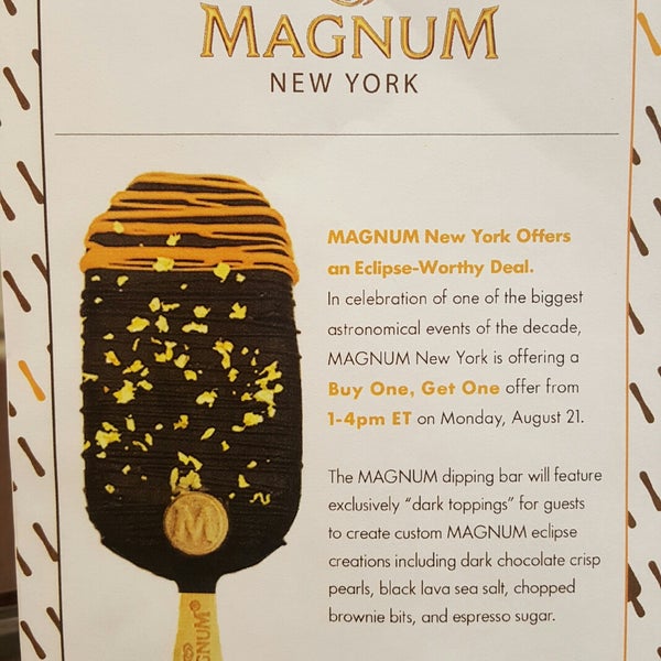 Photo taken at Magnum New York by NB🍒 on 8/21/2017