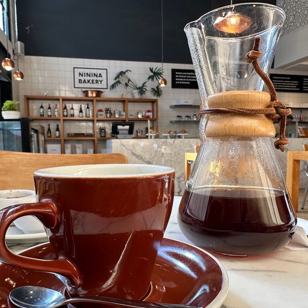 Chemex takes a bit but is worth the wait if you’re otherwise finding yourself as a filter coffee fan on a continent full of espresso drinks …