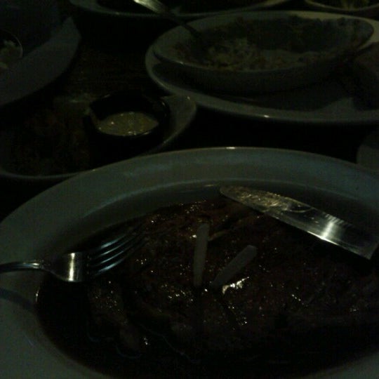 Photo taken at The All American Steakhouse &amp; Sports Theater by Gregory J. on 2/1/2013