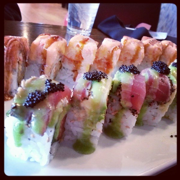Das Foto wurde bei Miso Asian Grill &amp; Sushi Bar von Missy C. am 4/4/2013 aufgenommen