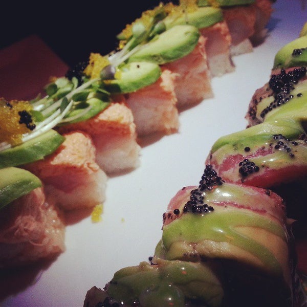 Das Foto wurde bei Miso Asian Grill &amp; Sushi Bar von Missy C. am 3/22/2013 aufgenommen