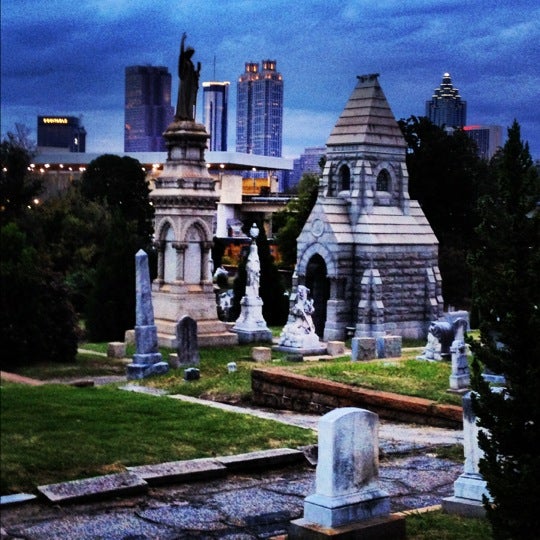 Photo taken at Oakland Cemetery by Chad E. on 9/14/2012