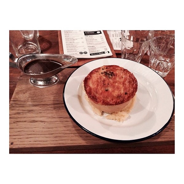 Photo taken at Pieminister by Kc . on 11/21/2013