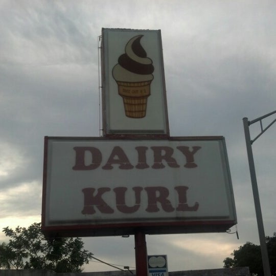Dairy Kurl Ice Cream Shop in Clearwater