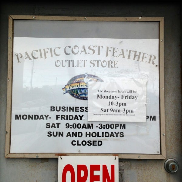 Pacific feather sale outlet