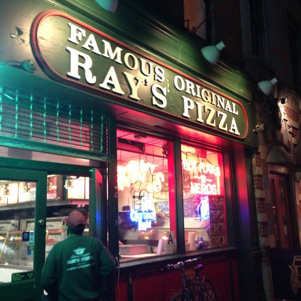 Photo taken at Ray&#39;s Famous Original Pizza by Joshua G. on 3/28/2013