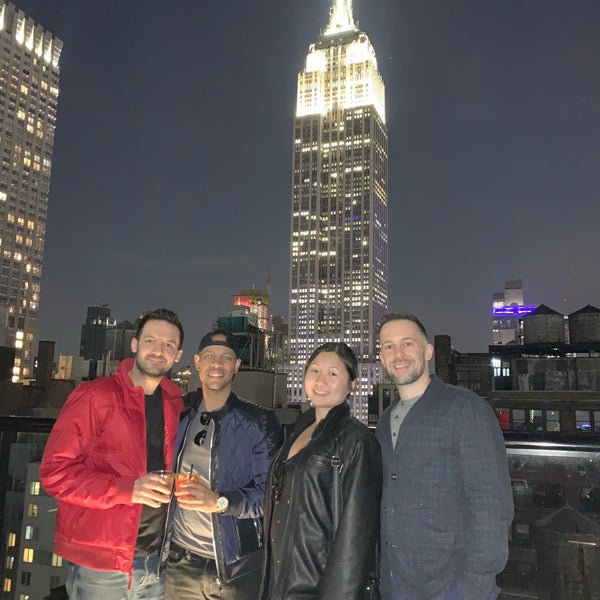 Photo taken at Spyglass Rooftop by Joshua G. on 3/31/2019