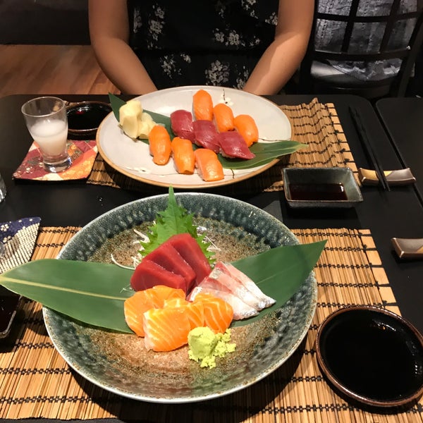 Photo taken at Sushi Inoue by Joshua G. on 8/28/2017