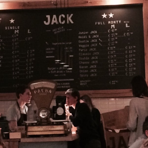 Photo taken at Jack Premium Burgers by Nick V. on 3/10/2015