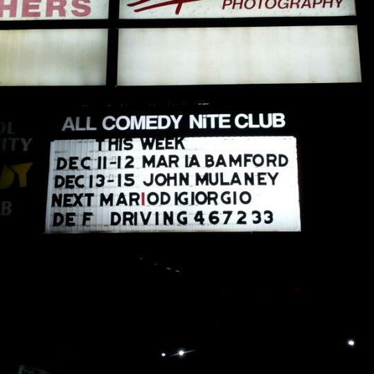 Photo taken at Capitol City Comedy Club by Javier R. on 12/15/2012