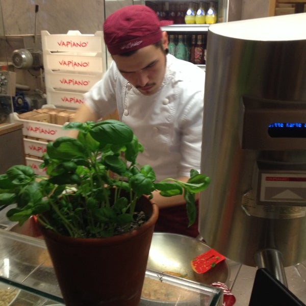 Photo taken at Vapiano by Ahmet S. on 1/9/2014