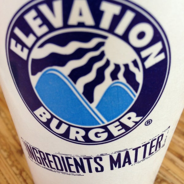 Photo taken at Elevation Burger by mike m. on 3/6/2013