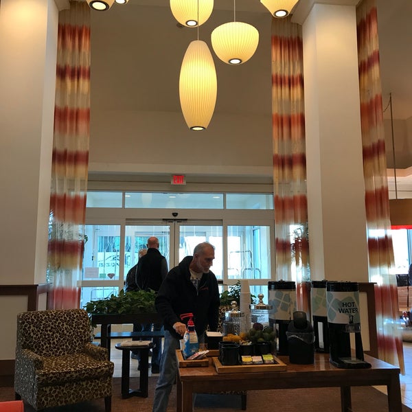 Photo taken at Hilton Garden Inn by Grace on 1/16/2018