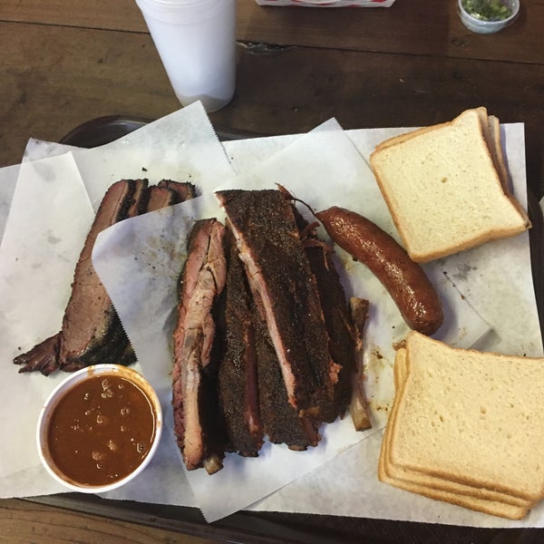 Photo taken at Louie Mueller Barbecue by Mike T. on 3/13/2018