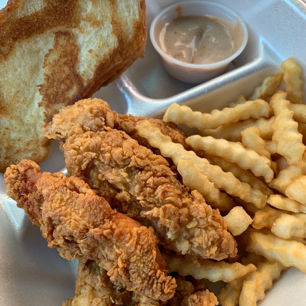 Photo taken at Raising Cane&#39;s Chicken Fingers by Rob R. on 2/25/2019