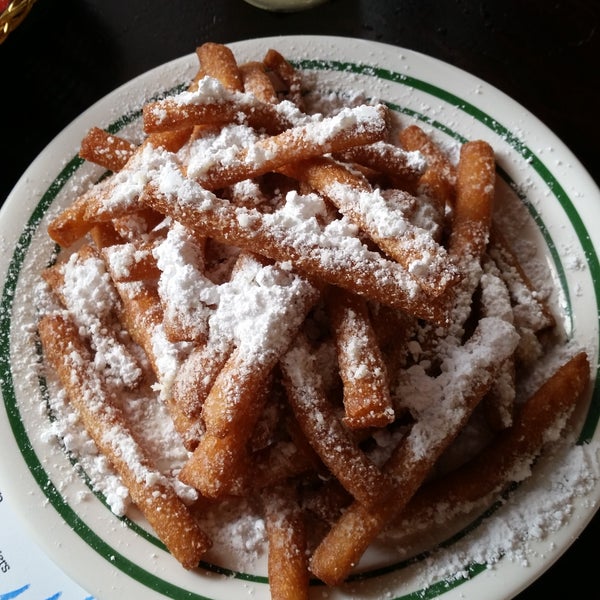 Breakfast is good, just know everything is eggs . the beignet strips are very good, and lots of them for the price!