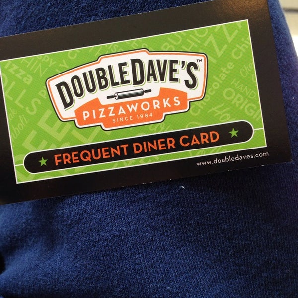Get the frequent diner card!!!