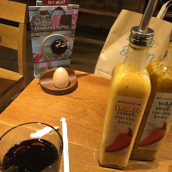 Photo taken at Nando&#39;s by Kate S. on 4/23/2016