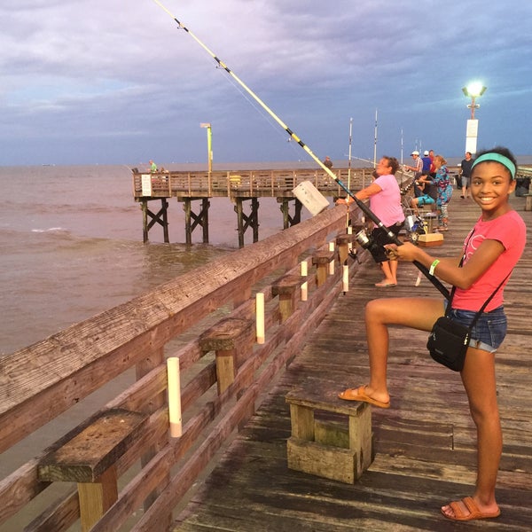 Das Foto wurde bei 61st Street Fishing Pier von Keith P. am 7/27/2016 aufgenommen