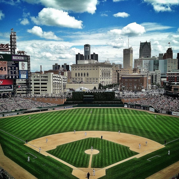 Photo taken at Comerica Park by Todd W. on 7/29/2013
