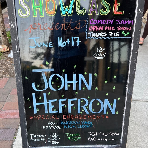 Ann Arbor Comedy Showcase Comedy Club in Downtown Ann Arbor