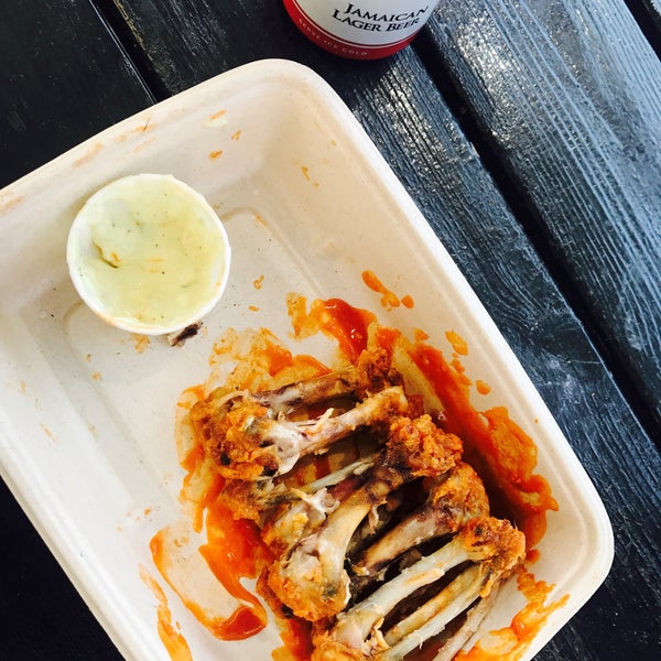 The Orange Buffalo Wings Joint in Spitalfields