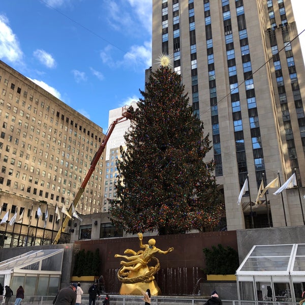 Photo taken at The Rink at Rockefeller Center by Larry on 1/2/2021