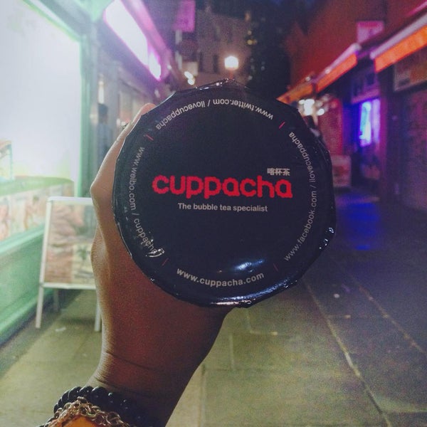 8/10/2015 tarihinde Pew M.ziyaretçi tarafından Cuppacha Bubble Tea'de çekilen fotoğraf