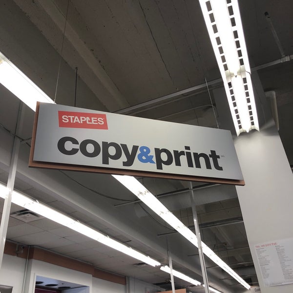 Staples Copy And Print Logo