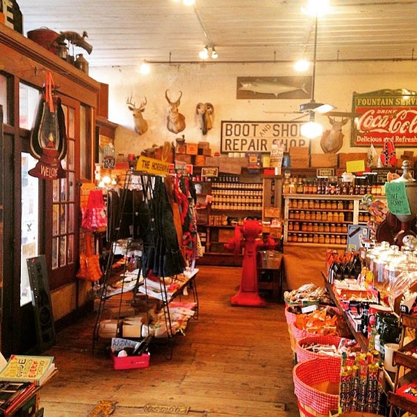 Photo taken at Jefferson General Store by Timothy J. on 4/5/2015