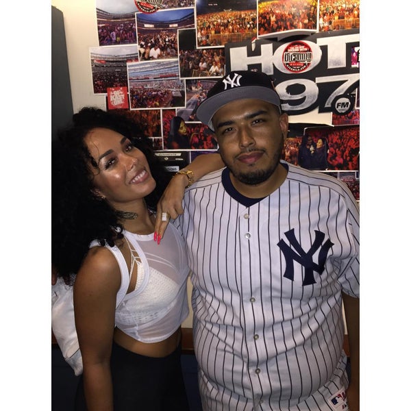 Photo taken at Hot 97 by DJ JUANYTO on 8/21/2015