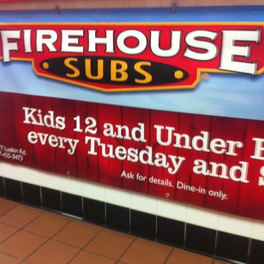 Firehouse Subs Sandwich Spot in Virginia Bch
