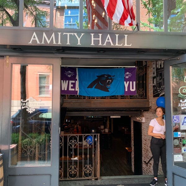 Photo taken at Amity Hall by Micah M. on 9/8/2019