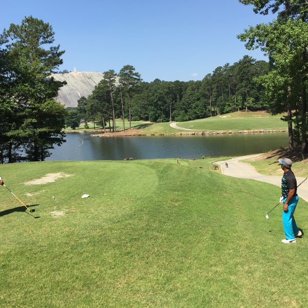 Photo taken at Stone Mountain Golf Club by Micah M. on 6/18/2015
