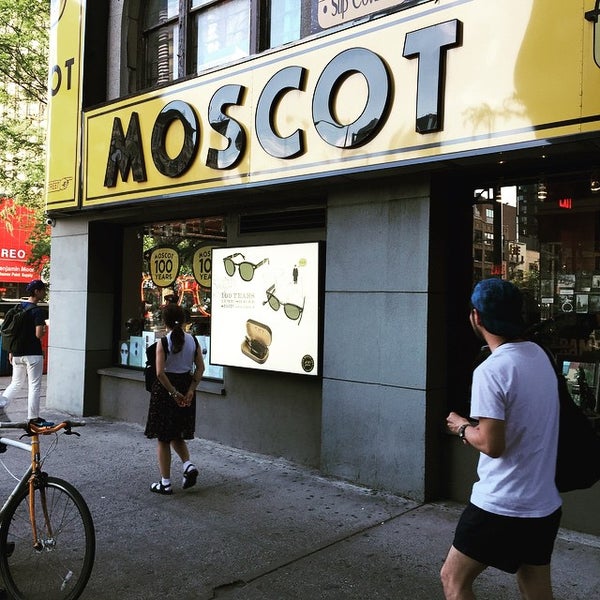 Photo taken at Moscot by Takeshi M. on 6/13/2015