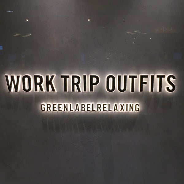 Photos At Work Trip Outfits Green Label Relaxing 八重洲店 Clothing Store Photos At Work Trip Outfits Green Label Relaxing 八重洲店 Clothing Store