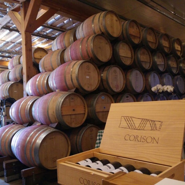 Photo taken at Corison Winery by Jerry W. on 1/25/2015