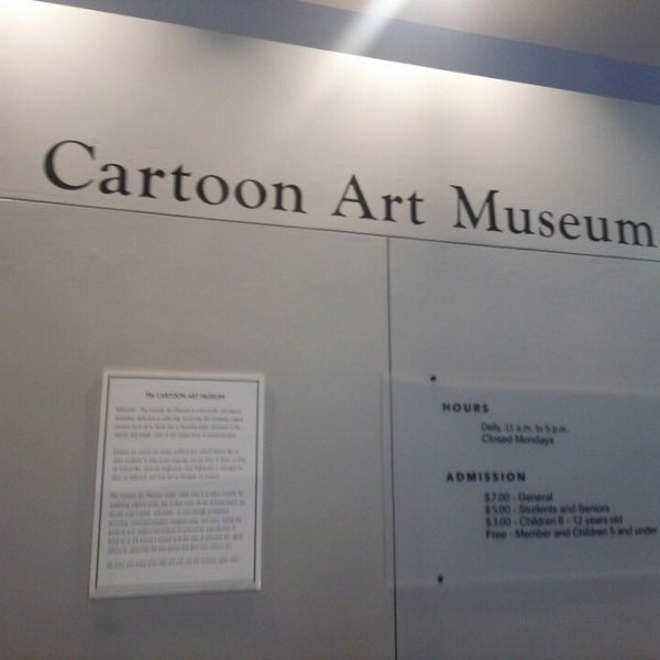 5/15/2013 tarihinde Jerry W.ziyaretçi tarafından Cartoon Art Museum'de çekilen fotoğraf