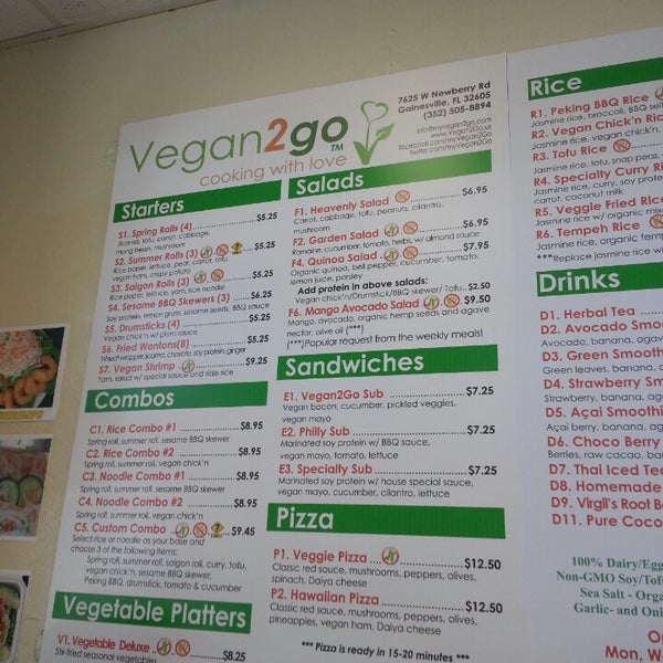6/4/2014 tarihinde Kim F.ziyaretçi tarafından Vegan 2 Go'de çekilen fotoğraf