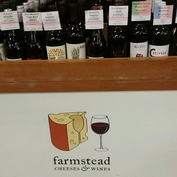 Photo taken at Farmstead Cheeses &amp; Wines by KNOW B. on 2/26/2017
