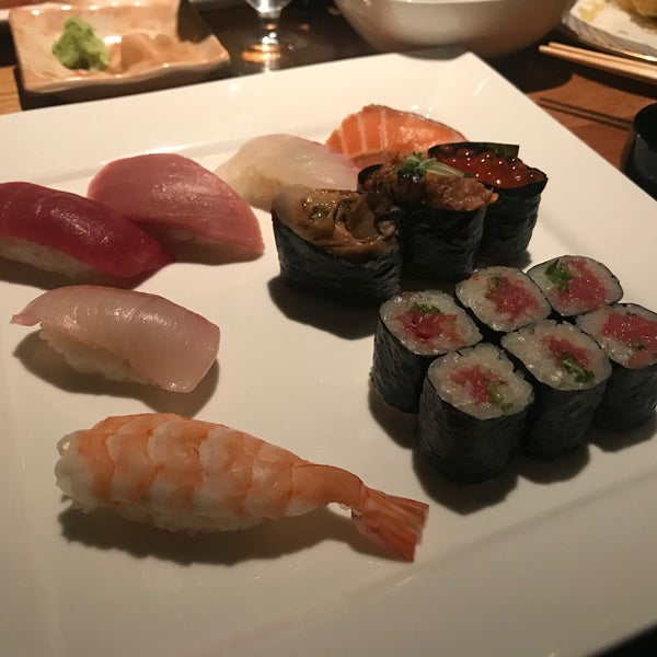 Photo taken at Sushi Ryusei by Matt on 12/17/2019