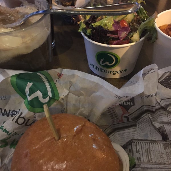Wahlburger is sooo good. Need to try before leaving the city!