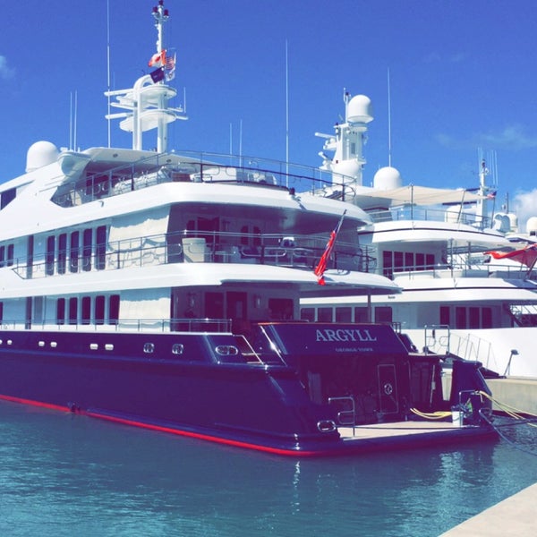 Photo taken at Yacht Haven Grande by Jackie P. on 3/1/2016