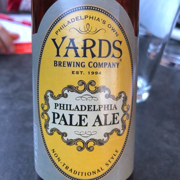 Try the Yards Pale Ale for a good local craft beer