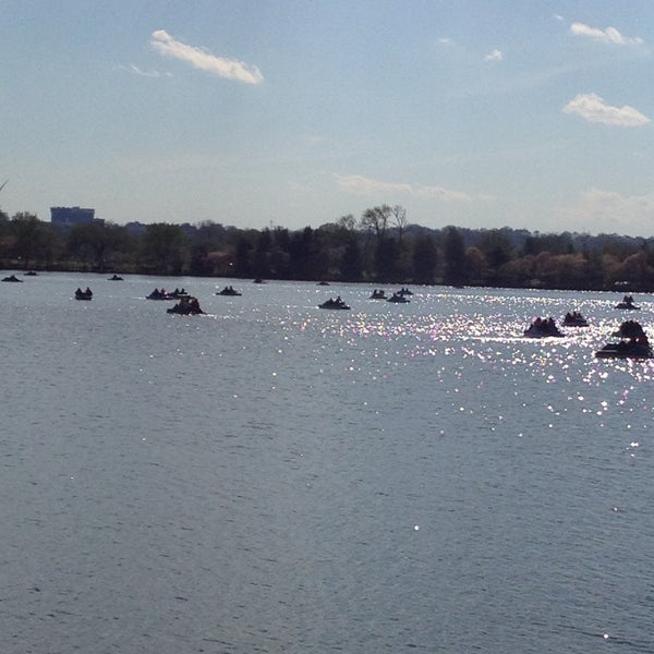 Photo taken at Tidal Basin Paddle Boats by Marciel R. on 4/13/2013