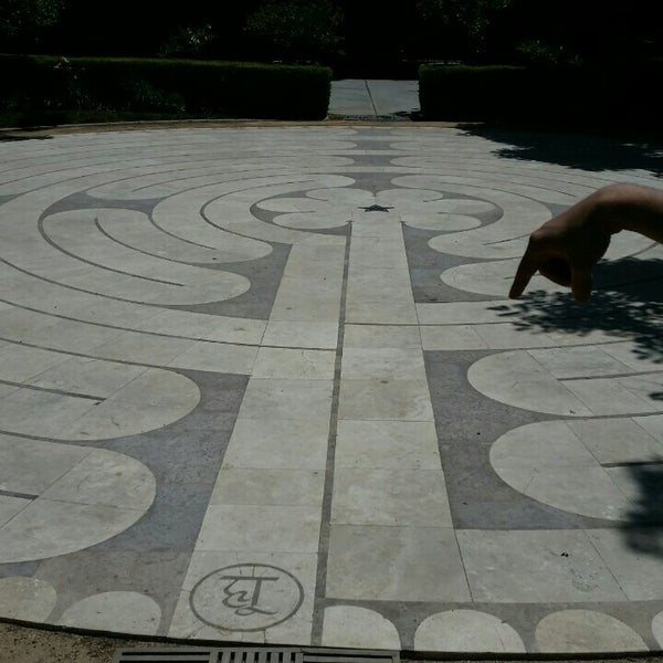 Photo taken at Peace Awareness Labyrinth &amp; Gardens by Matthias S. on 6/25/2015