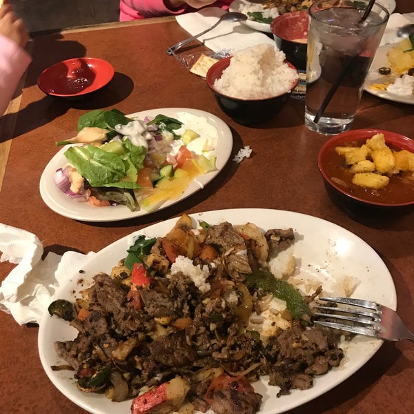 Photo taken at bd&#39;s Mongolian Grill by Burhan C. on 10/12/2019