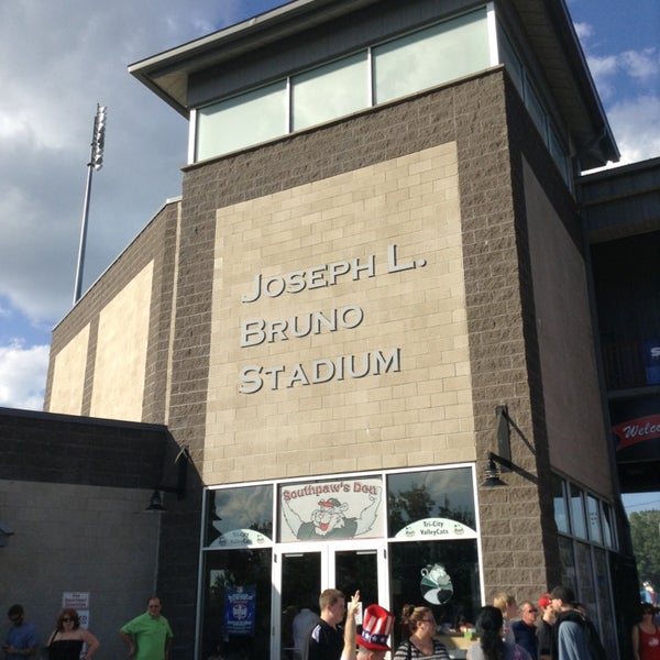 Photo taken at Joseph L Bruno Stadium by Donald H. on 7/5/2013